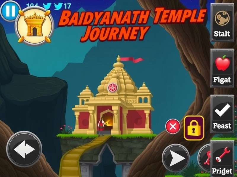 Baidyanath Temple Journey Game Screenshot
